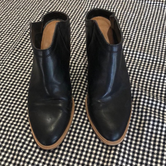 DV by Dolce Vita slide on mule heels black size 8 western style - Picture 2 of 8